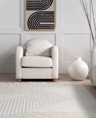 Nuloom Nature Land Makena Rug Collection In Bone