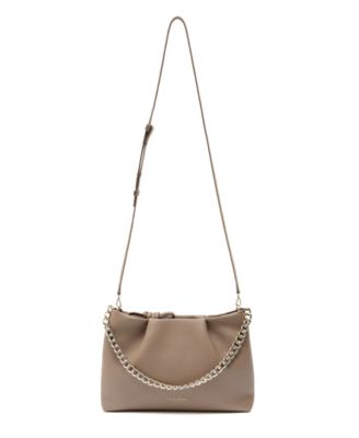 Midi Mayfair Leather Clutch Crossbody Bag