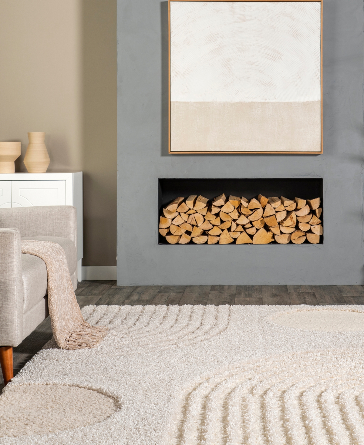 Nuloom Comfy Gloria 8'x10' Area Rug In Beige