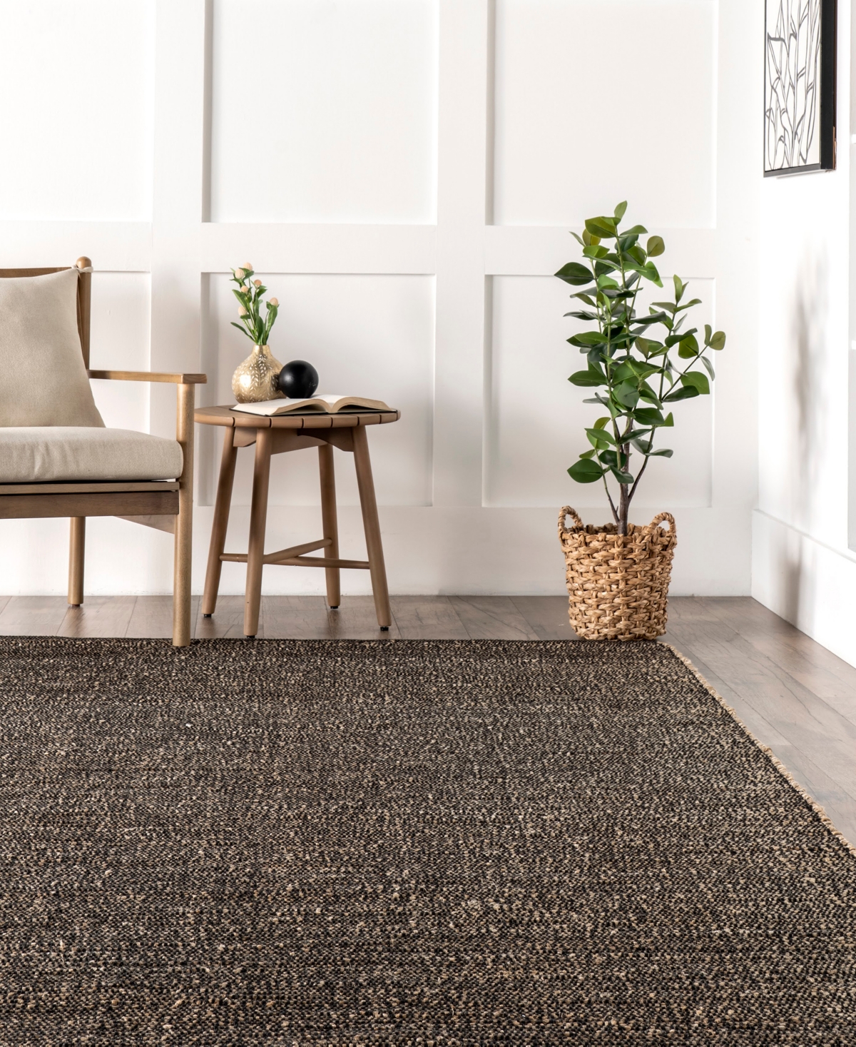 Nuloom Miltea Elfriede 5'x8' Area Rug In Charcoal
