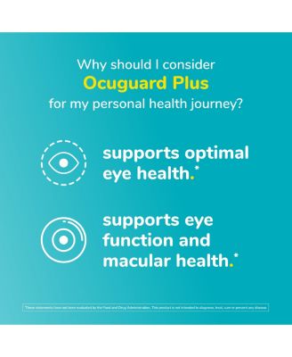 Ocuguard Plus - Eye Supplement with Zinc, Vitamin A, Vitamin C, and Vitamin D - 60 Veggie Capsules