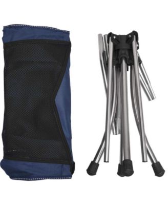 Lightspeed Outdoors Tall Swivel Camp Chair, Blue, 1