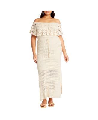 CITY CHIC Plus Size Callie Crochet Dress Macy s