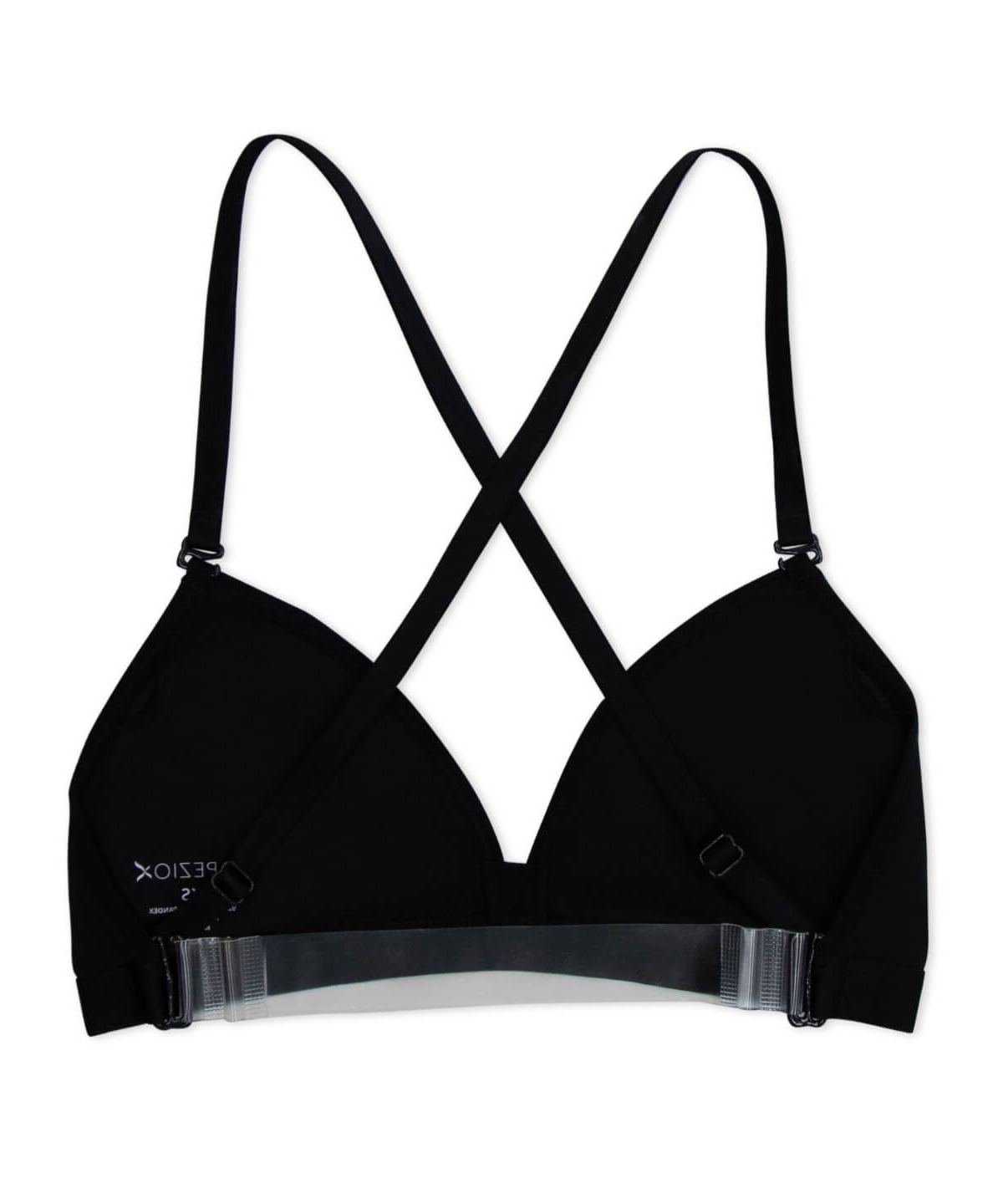Capezio Girls Deep Neck Clear Back Bra