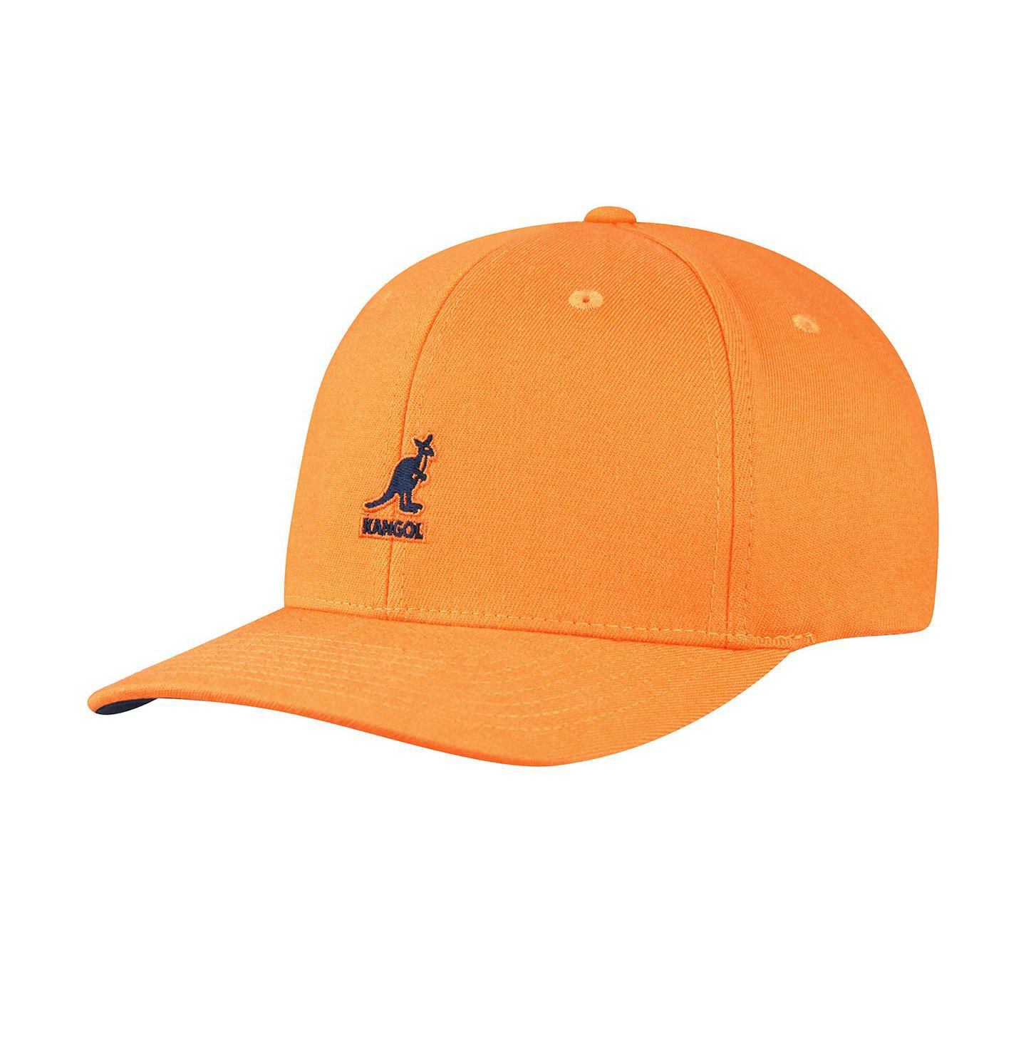 Мужские кепки Kangol Wool Flexfit Baseball Baseball & Sport, цвет: Абрикосовый оранжевый — фото 1