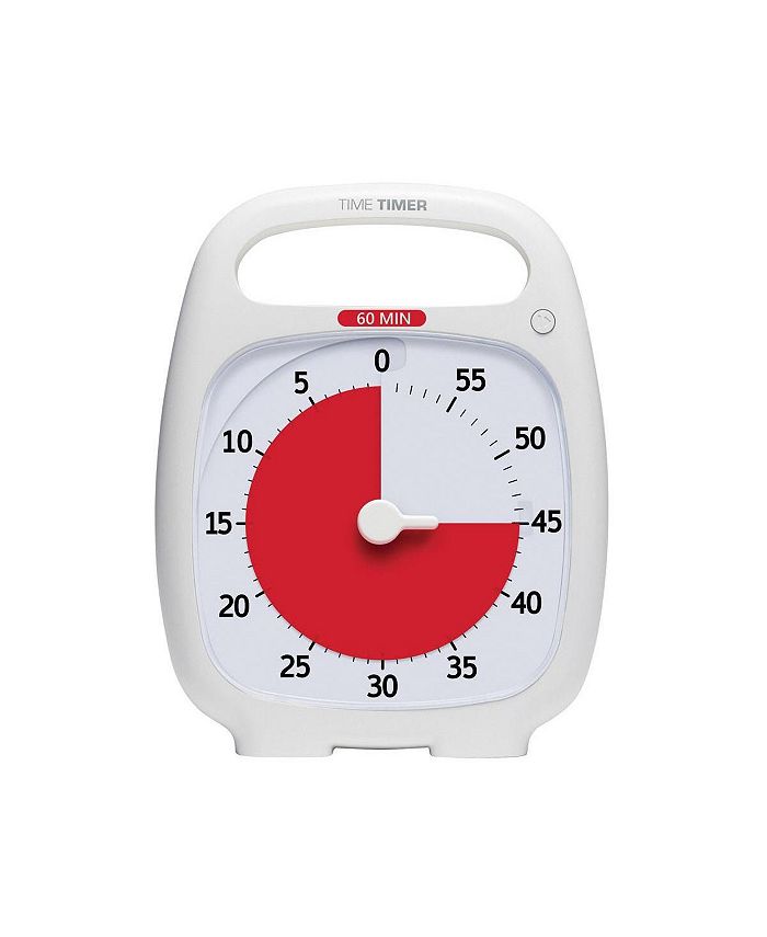 Time Timer Plus 60-Minute - White - Macy's