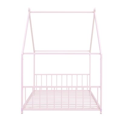 Twin Size Metal House Bed