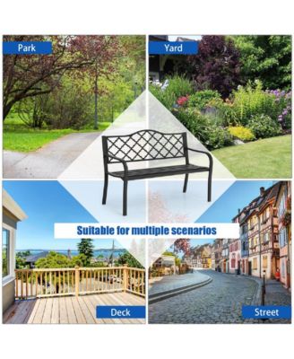 50 Inch Patio Garden Bench Loveseats