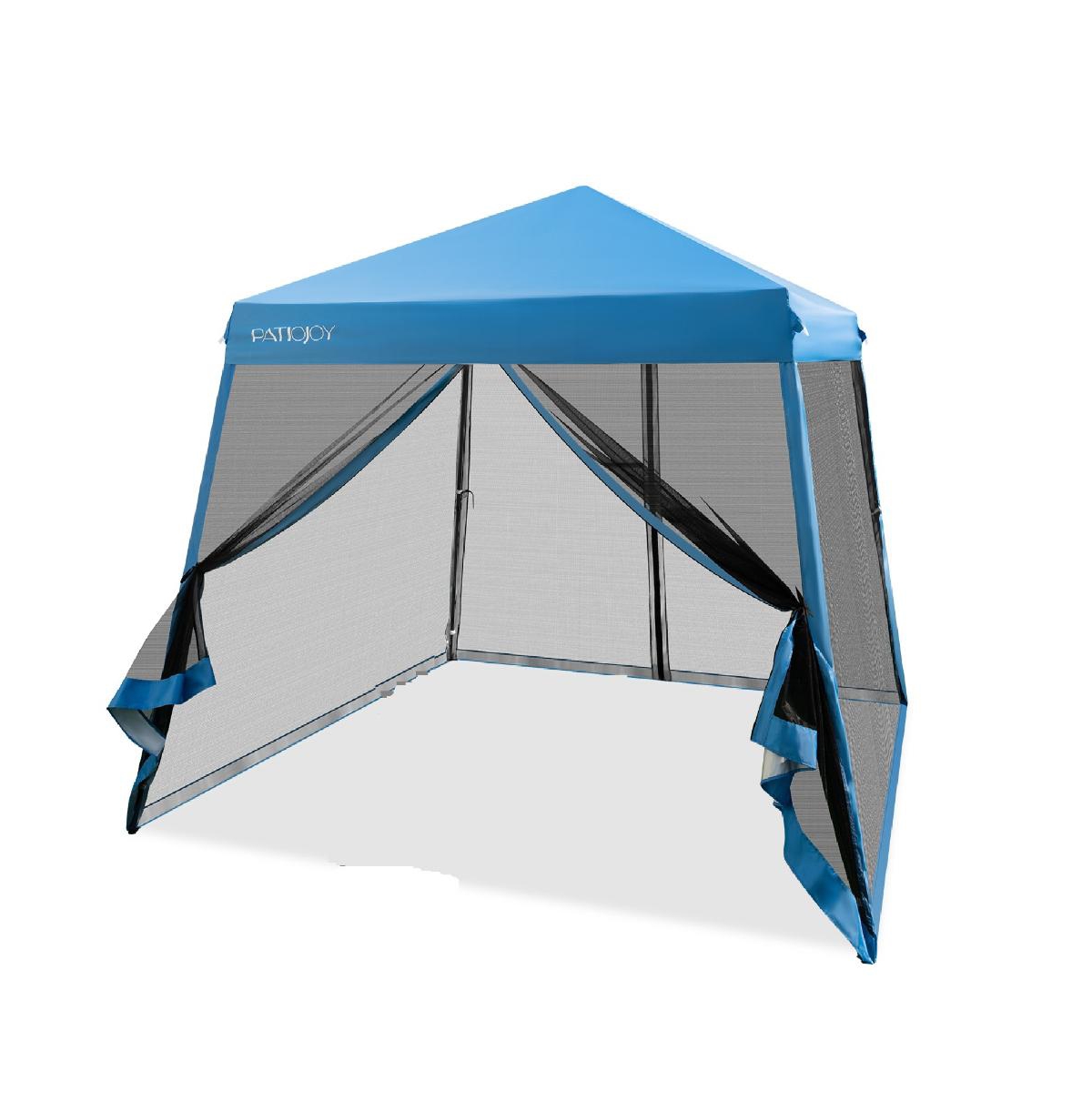 Slickblue x Feet Pop Up Canopy with with Mesh Sidewalls and Roller Bag