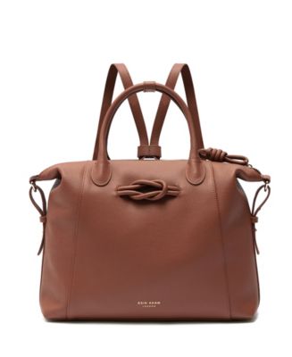 Esin Akan Wimbledon Large Leather Backpack Tote - Macy's