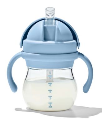 Tot Transitions 6 Oz Straw Cup with Handles - 2 Pack