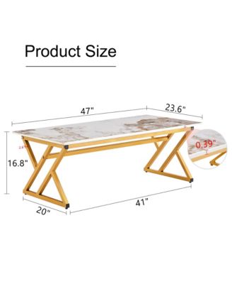 Modern Multipurpose Coffee Table with Assembly Kit