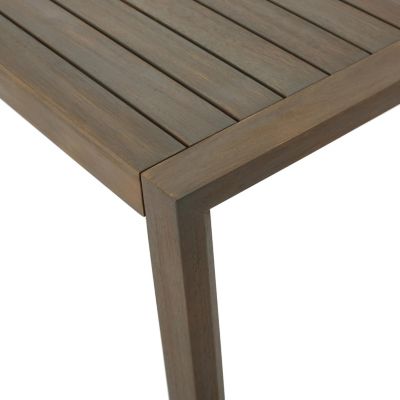 Streamdale Modern Acacia Wood Adirondack Chair with Water-Resistant Cushions