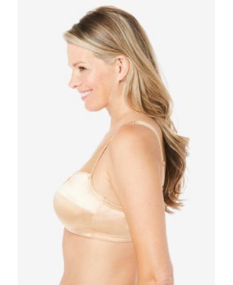 Women's Satin Wireless Comfort Bra