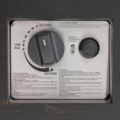 Streamdale 50,000 BTU Rectangular Fire Pit, Assembly-Free