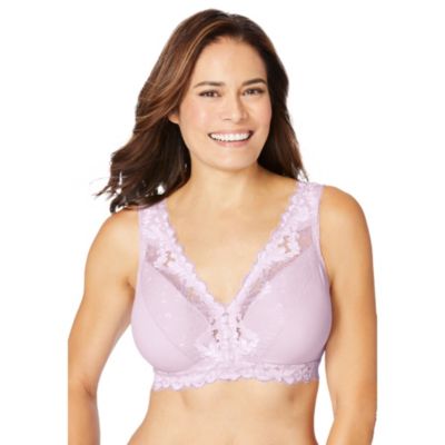 Women's Plus Size Lace Leisure Bralette