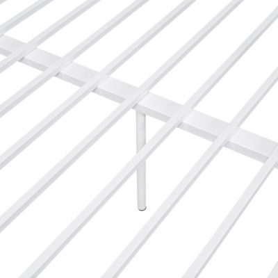 Full XL Over Queen Metal Bunk