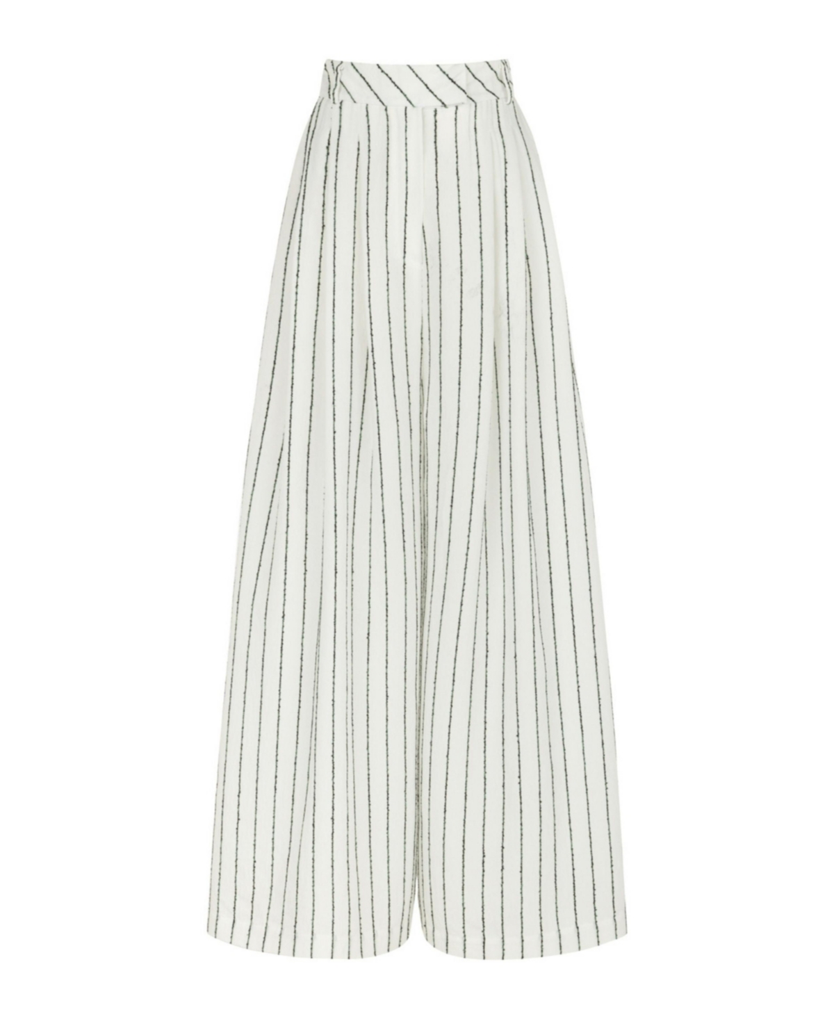 Nocturne Women's Striped Wide Leg Pants - Multi-colored