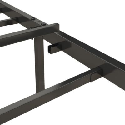 Streamdale Queen Bed Frame with Charger, Upholstered Grey Headboard