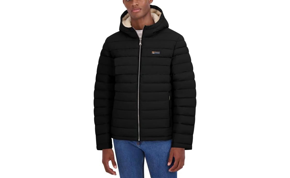 Hfx Men s Midweight Onion Quilted Puffer Jacket Marine Smart Closet