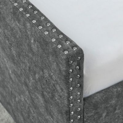 Streamdale Queen Tufted Daybed with Drawers and Copper Accents