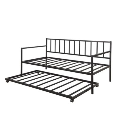Twin Daybed with Trundle for Multifunctional Use