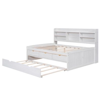Streamdale Full-Size Captain's Bed with Storage