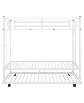 Twin Over Twin Bunk Bed With Trundle