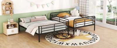 Streamdale Full XL Over Queen Metal Bunk Bed