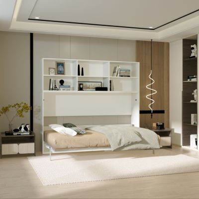 Space-saving Modern Design Twin Size Murphy Bed