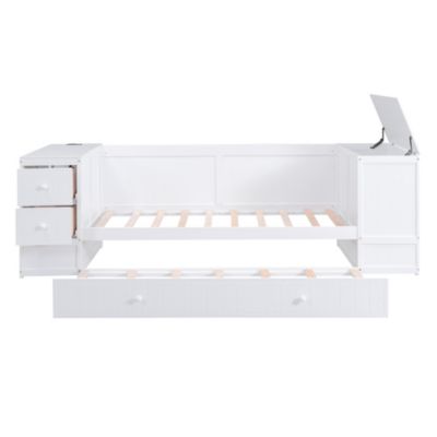 Streamdale Twin Daybed with Storage, Trundle & Charging