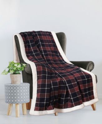 Thermasnug - Plaid Oversized Electric Throw, 50" x 70"