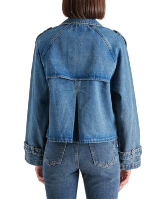 Steve Madden Women's Sirus Double-Breasted Jacket