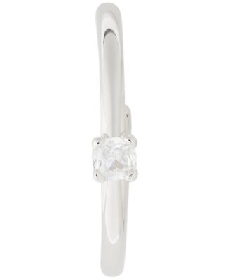 Little Luxuries Imitation Pearl Small Hoop Earrings, 1"