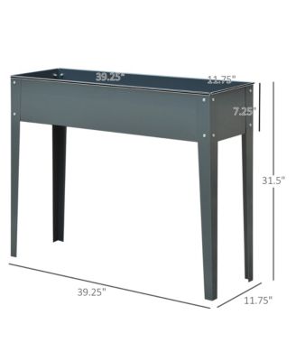 Elevated Vegetable Garden Bed Self-Draining, Raised & Safe Planter