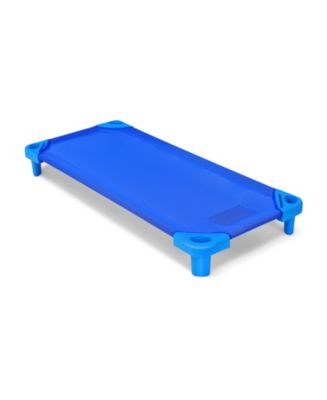 Slickblue Pack of 4 Colorful Kids Stackable Naptime Cot - Macy's