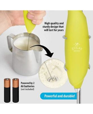 One-Touch Handheld Milk Frother – Easy Use Foam Maker