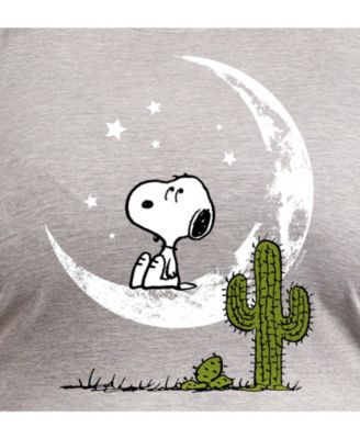 Snoopy Desert On Moon Plus Size Graphic Tank