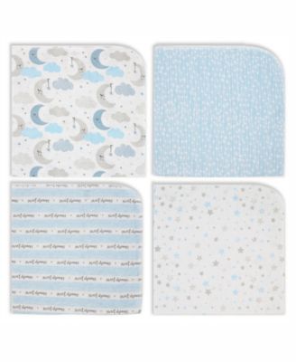 24 Piece Baby Boys Elephants and Woodland Moose Infant Apparel Layette Gift Set