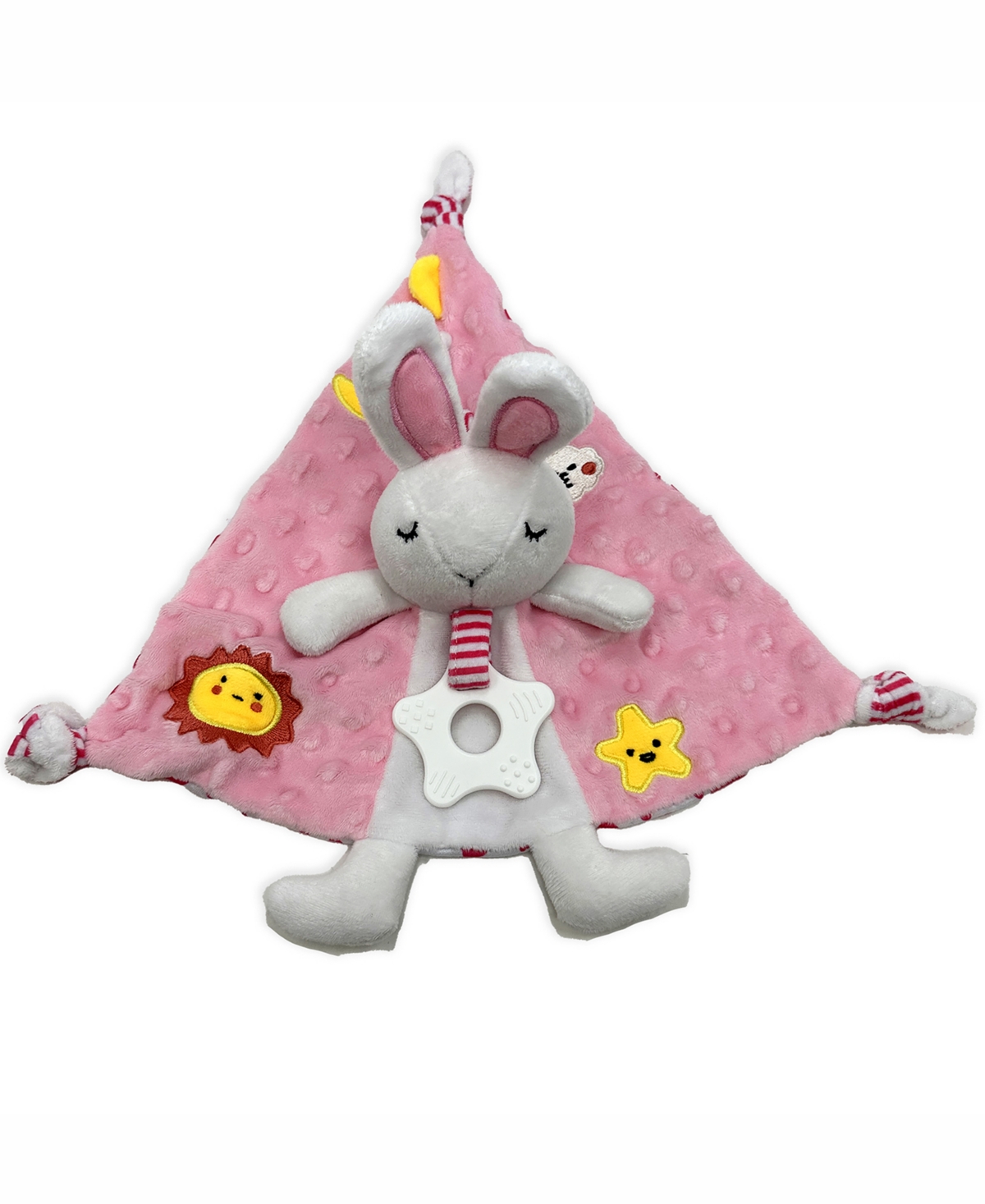 Tendertyme Baby Boys and Baby Girls 3 Piece Fleece Blanket and Taggy Toy Gift Assortment