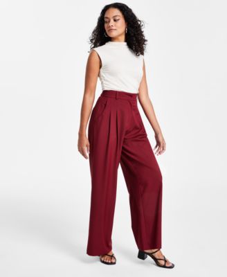 売れ筋商品|||バースリー カットソー トップス レディース Petite Side-Ruched Mock-Neck Sleeveless Top, Created for Macy's Palmetto Bar III Petite Side-Ruched Mock-Neck Sleeveless Top, Created