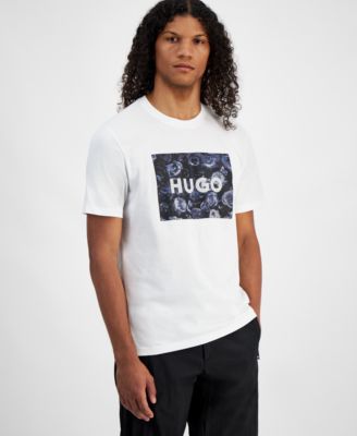 Hugo Boss - Men's Dulive Short Sleeve Crewneck Box Logo Graphic T-Shirt