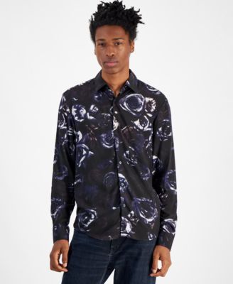 Hugo Boss flower store dress shirt