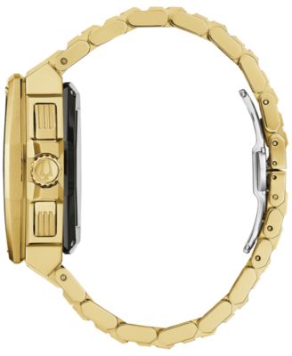 Men's Chronograph Series X Precisionist Gold-Tone Stainless Steel Bracelet Watch 45mm