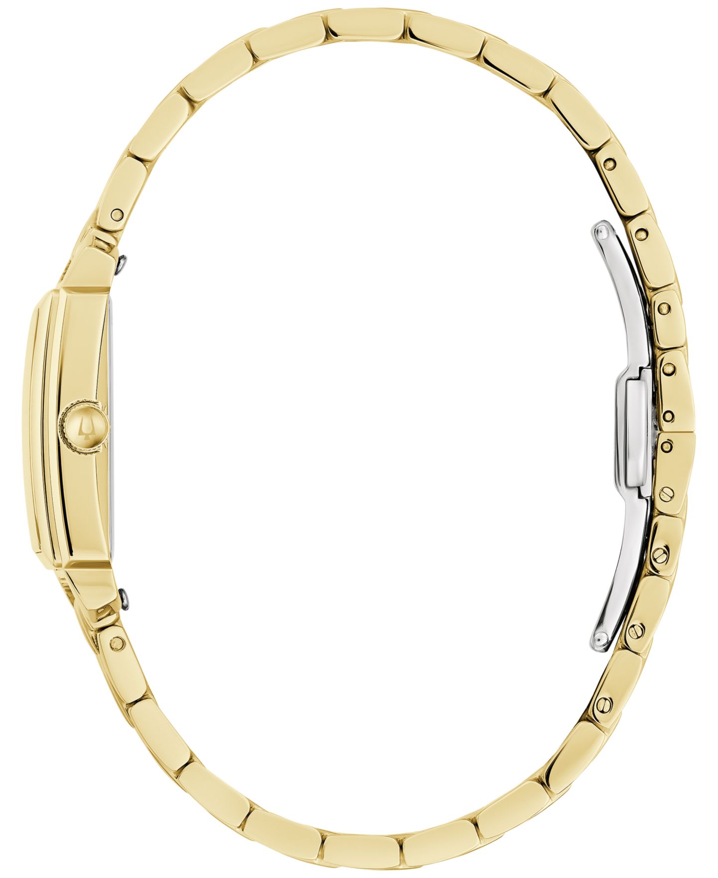 Женские часы Bulova Sutton Gold-Tone Stainless Steel Bracelet Watch 21mm — фото 2