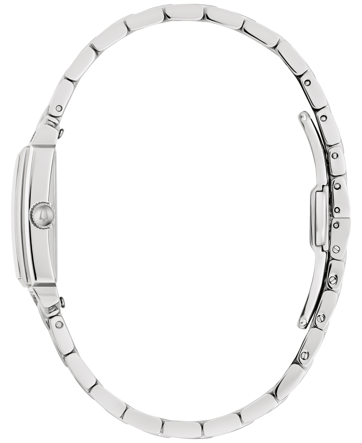 Bulova Women's Sutton Diamond Accent Stainless Steel Bracelet Watch 21mm In No Color