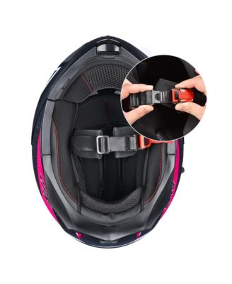 RUN-M3 Modular Flip Up Helmet Full Face Dual Visor DOT Motorcycle Bike S