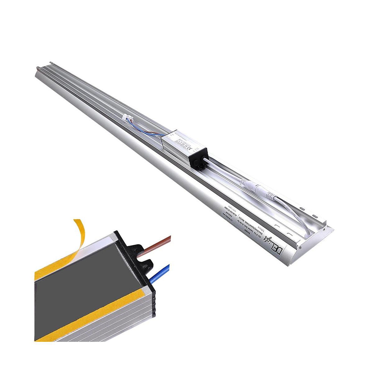 Yescom DELight 40W Led Shop Light 5000K 4000-4500LM Garage Hanging Ceiling Light Aluminum