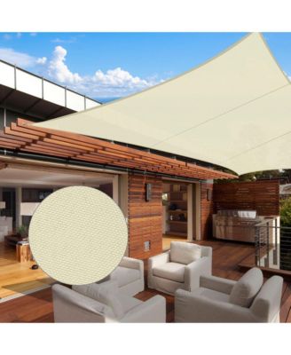 10x13 Ft 97% UV Block Rectangle Sun Shade Sail Top Canopy Outdoor Patio Pool