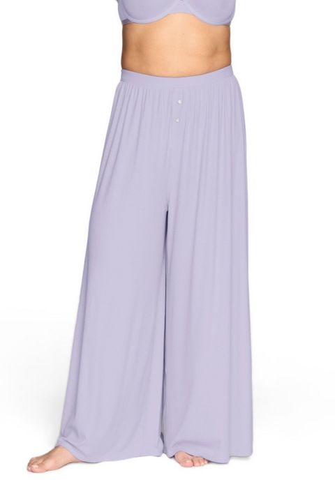 Женские брюки CUUP The Lounge Pant - Modal Silk Rib, цвет: Сиреневый